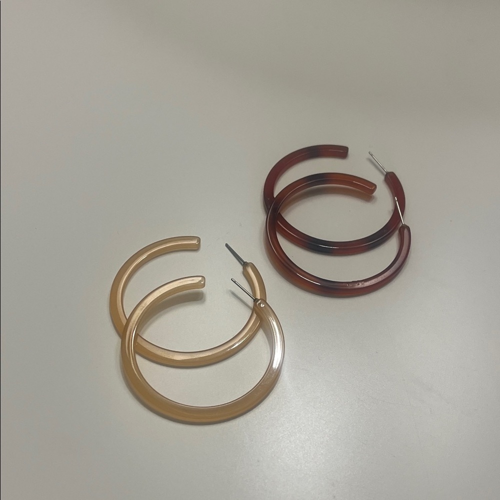 Set of Acrylic Hoops